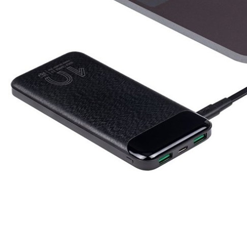 VA2540 (10 000mAh), QC/PD 20W внешний аккумулятор с дисплеем, черный VA2540 (10 000mAh), QC/PD 20W внешний аккумулятор с дисплеем, черный