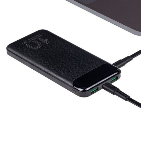 VA2540 (10 000mAh), QC/PD 20W внешний аккумулятор с дисплеем, черный VA2540 (10 000mAh), QC/PD 20W внешний аккумулятор с дисплеем, черный