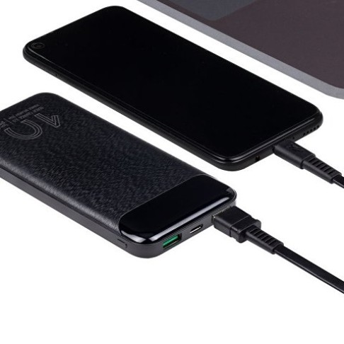 VA2540 (10 000mAh), QC/PD 20W внешний аккумулятор с дисплеем, черный VA2540 (10 000mAh), QC/PD 20W внешний аккумулятор с дисплеем, черный