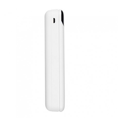 RIVACASE VA2580 (20 000mAh), QC/PD 20W внешний аккумулятор с дисплеем, белый /24