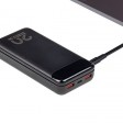 RIVACASE VA2580 (20 000mAh), QC/PD 20W внешний аккумулятор с дисплеем, черный /24