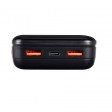 RIVACASE VA2580 (20 000mAh), QC/PD 20W внешний аккумулятор с дисплеем, черный /24
