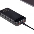 RIVACASE VA2580 (20 000mAh), QC/PD 20W внешний аккумулятор с дисплеем, черный /24