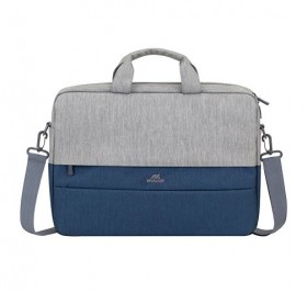 RIVACASE 7532 grey/dark blue сумка для ноутбука 15.6''