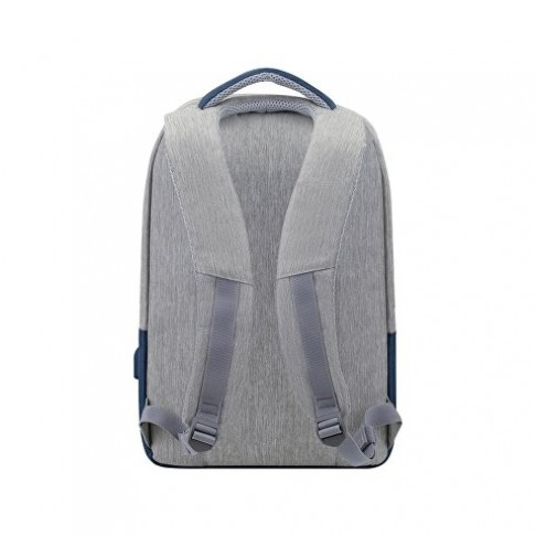 RIVACASE 7562 grey/dark blue рюкзак для ноутбука 15.6'', серый/темно-синий
