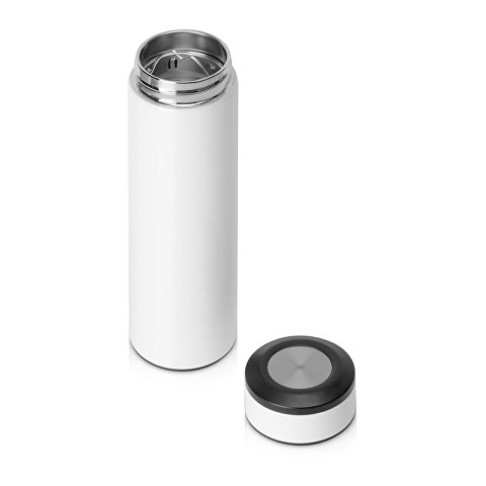 Термос «Confident Metallic» 420мл, белый