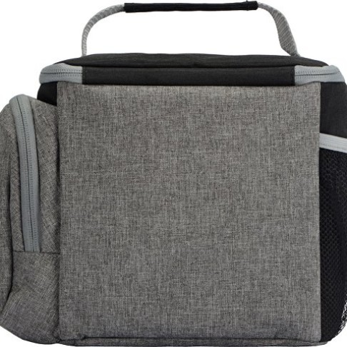 Сумка-холодильник Festival, серый/черный