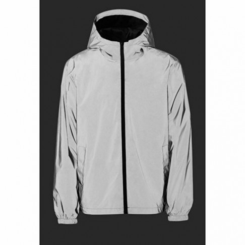 Ветровка светоотражающая 2XL, серебристый