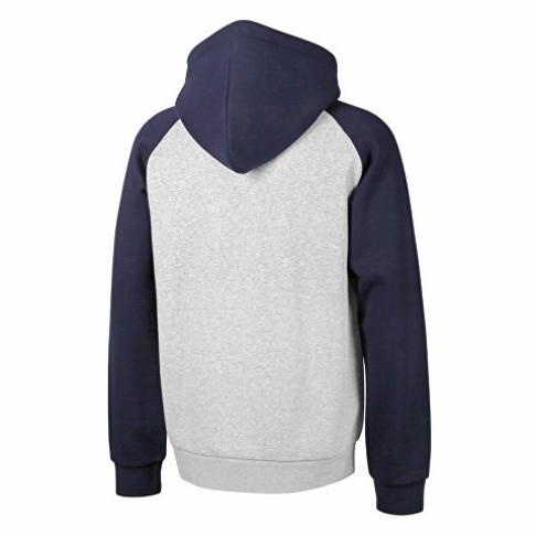 Толстовка с капюшоном «Dublin» мужская, темно-синий/серый меланж