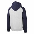 Толстовка с капюшоном «Dublin» мужская, темно-синий/серый меланж