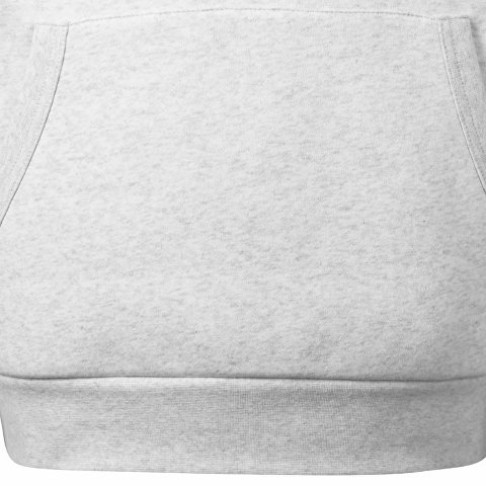 Толстовка с капюшоном «Dublin» мужская, серый меланж/белый меланж