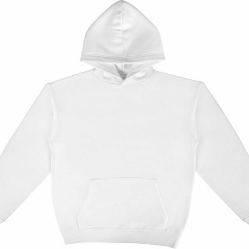 Толстовка с капюшоном оверсайз «Berlin» унисекс, белый