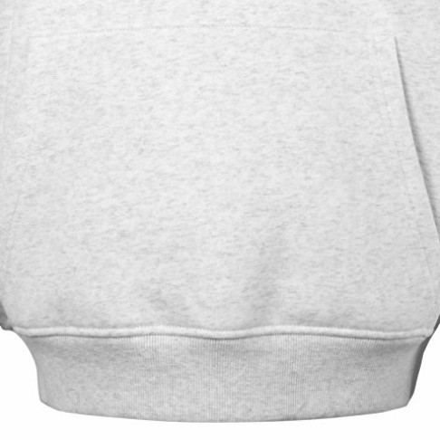 Толстовка с капюшоном оверсайз «Berlin» унисекс, белый меланж