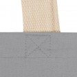 Сумка для шопинга Steady из хлопка с парусиновыми ручками, 260 г/м2, серый
