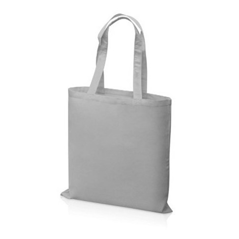 Сумка для шопинга Carryme 140 хлопковая, 140 г/м2, серый