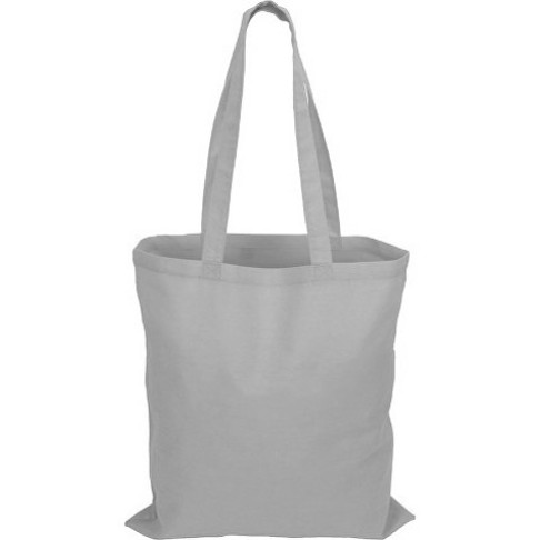 Сумка для шопинга Carryme 140 хлопковая, 140 г/м2, серый