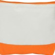 Косметичка хлопковая Cotton, оранжевый