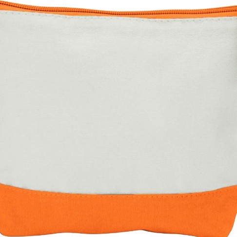 Косметичка хлопковая Cotton, оранжевый
