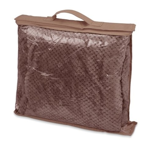 Плед «Фолд», шоколадный