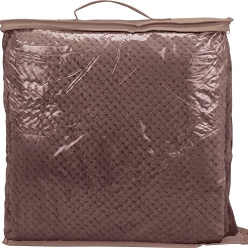 Плед «Фолд», шоколадный