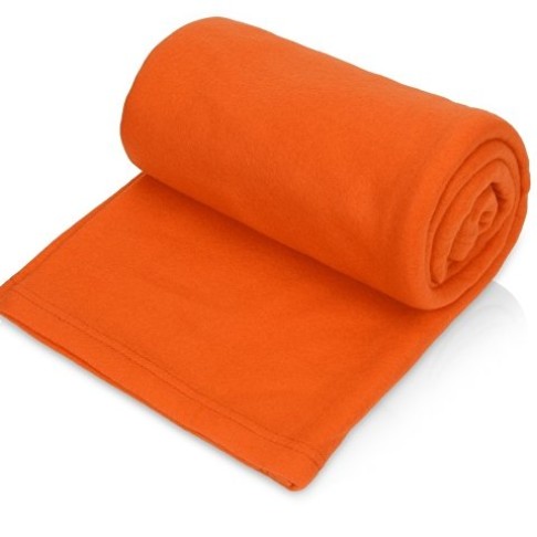 Плед флисовый Polar, оранжевый Плед флисовый Polar, оранжевый