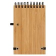 Блокнот B7 «Kawasaki» с обложкой из бамбука, натуральный