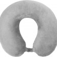 Подушка Basic из микрофибры с эффектом памяти U-shape, серый