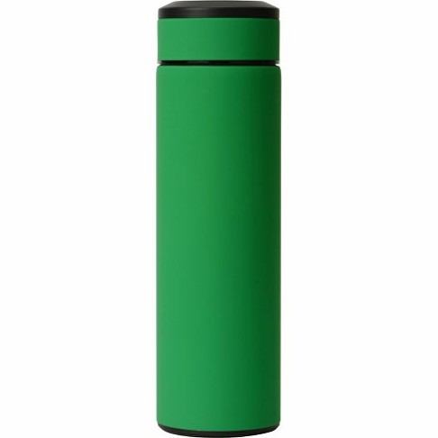 Термос «Confident» с покрытием soft-touch 420мл, зеленый Термос «Confident» с покрытием soft-touch 420мл, зеленый