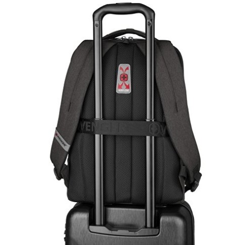 Рюкзак WENGER MX Professional 16”, серый, 100% полиэстер, 33х21х45 см, 21 л