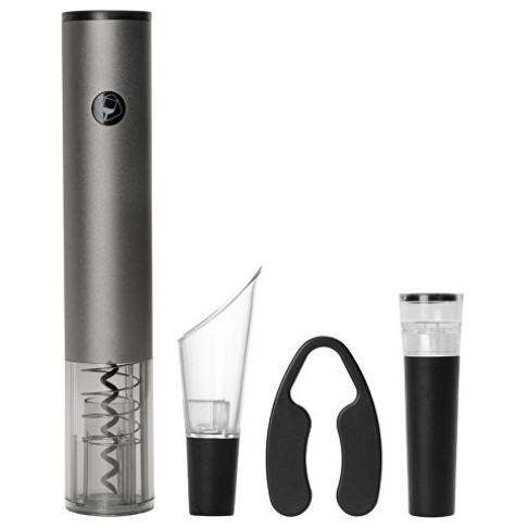 Набор винных аксессуаров с электрическим штопором на док-станции