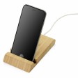 Беспроводное зарядное устройство из бамбука «Jetty», 10 Вт, натуральный