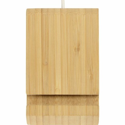Беспроводное зарядное устройство из бамбука «Jetty», 10 Вт, натуральный