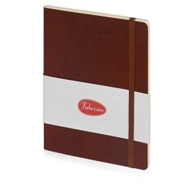 Блокнот А5 «Fabrizio», 64 листа, коричневый