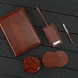 Багажная бирка из PU Fabrizio, черный
