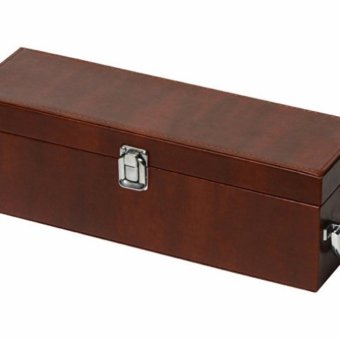 Набор аксессуаров для вина в подарочной коробке «Fabrizio», коричневый