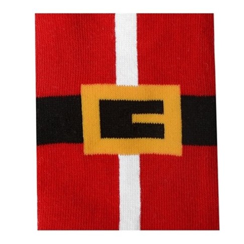 Набор носков с рождественской символикой в мешке женские, 2 пары, красный