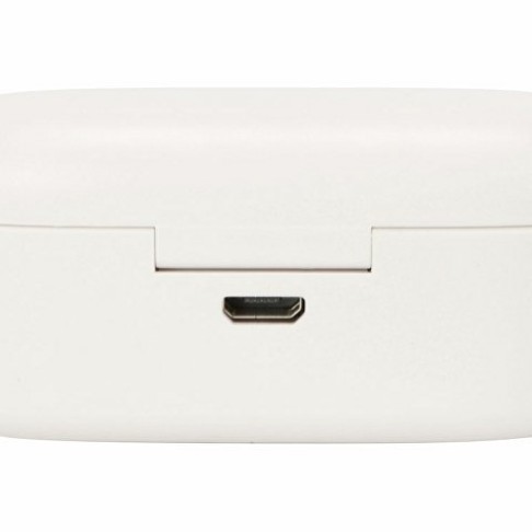 Беспроводные наушники TWS в кейсе Volts. Evolt, белый, пластик