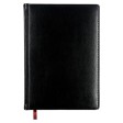 Ежедневник недатированный А5 «Sidney Nebraska», черный (белый срез)