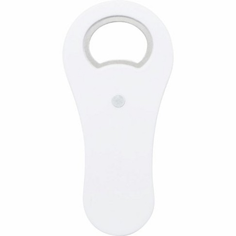 Открывашка для бутылок, с магнитом, белый