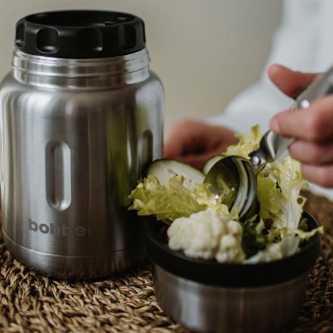 Термос для еды, вакуумный, бытовой, тм 