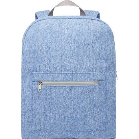 Рюкзак из переработанного хлопка и полиэстера плотностью 210 г/м² Pheebs, синий