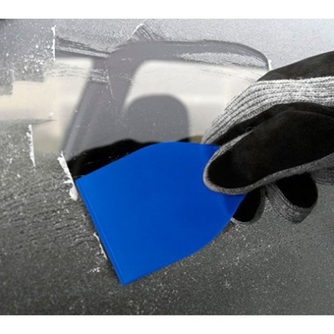 Скребок для льда Chilly 2.0 из переработанного ПЭТ, ярко-синий