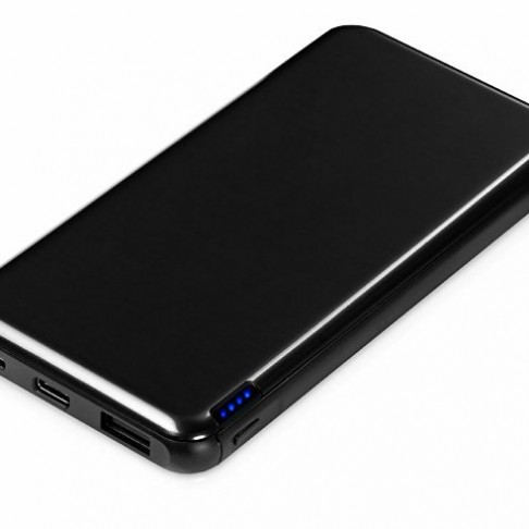 Внешний аккумулятор Forge, Evolt, металл, 10000mah, черный