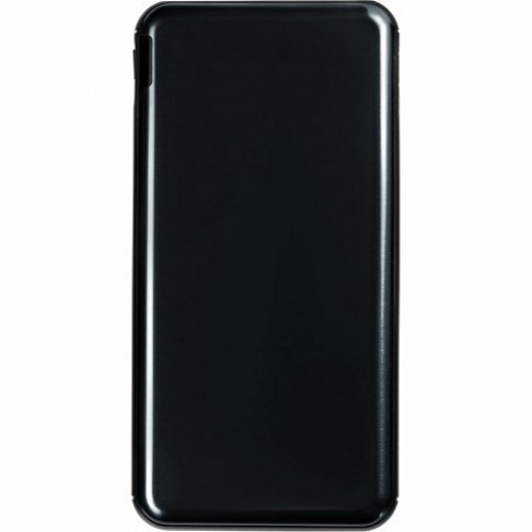 Внешний аккумулятор Forge, Evolt, металл, 10000mah, черный