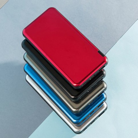 Внешний аккумулятор Forge, Evolt, металл, 10000mah, красный