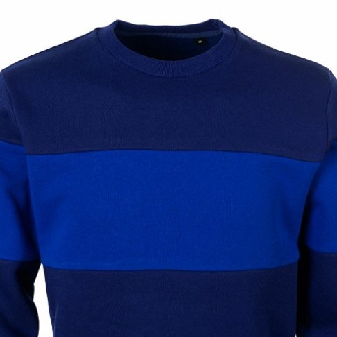 Свитшот блокинг «Edinburgh», нейви/кл.синий, мужской