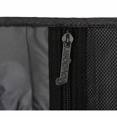 Органайзер District для электроники на резинке, темно-серый