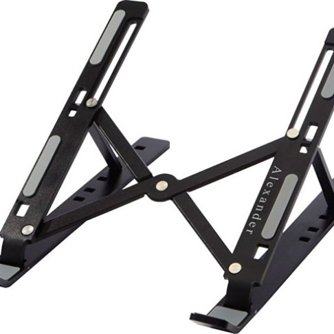 Rise складывающаяся подставка для ноутбука, черный