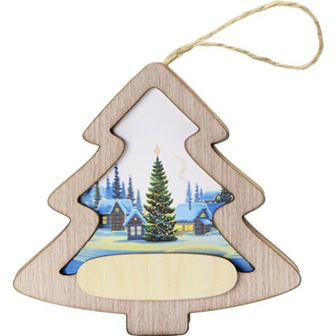 Подвеска с подсветкой, елочка, индивидуальный дизайн