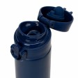 Вакуумная герметичная термокружка «Inter», темно-синий, нерж. сталь